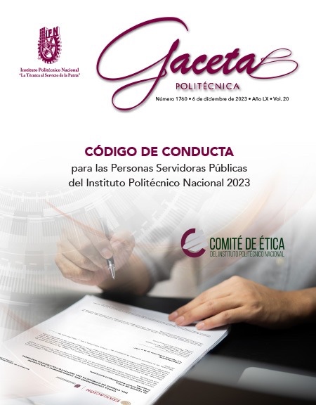 Extraordinaria: Código de Conducta/  para las Personas Servidoras Públicas del Instituto Politécnico Nacional 2023