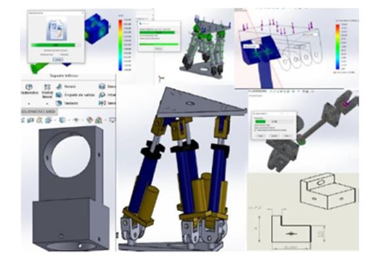 Diseño de un simulador de movimiento en tres ejes