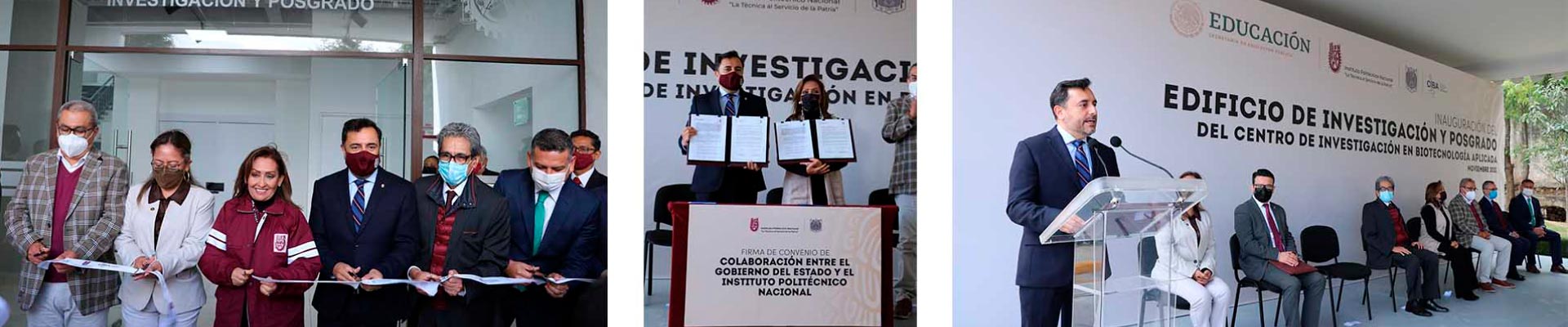 IPN and Tlaxcala Government inaugurate CIBA Research Building