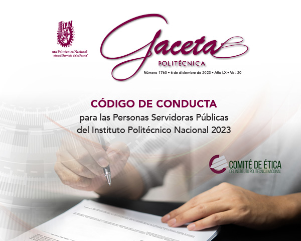 CÓDIGO DE CONDUCTA PARA LAS PERSONAS SERVIDORAS PÚBLICAS DEL IPN