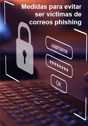 Medidas para evitar ser víctimas de correos phising